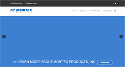 Desktop Screenshot of mortx.com